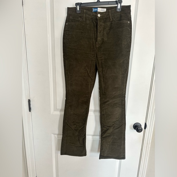 Old Navy Pants - Old Navy women’s Dark Olive Corduroy Pants